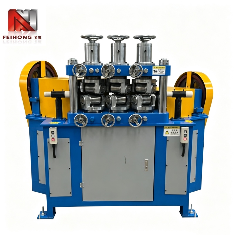 FH-3G Rohrrichtmaschine für die Korrektur von geglühten und geformten gebogenen Rohren FH-3G Rohrrichtmaschine für die Korrektur von geglühten und geformten gebogenen Rohren